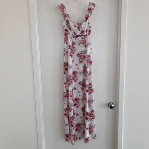 FLYNN SKYE Gorgeous Bardot floral dress